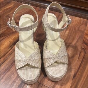 Marc Fisher Starla Block Heel Platform Sandals